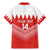 Custom Bahrain Football Family Matching Mermaid Dress and Hawaiian Shirt Muharabi Dilmun Sporty Style - Wonder Print Shop