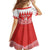 Custom Bahrain Football Family Matching Tank Maxi Dress and Hawaiian Shirt Muharabi Dilmun Sporty Style - Wonder Print Shop
