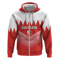 Custom Bahrain Football Hoodie Muharabi Dilmun Sporty Style - Wonder Print Shop