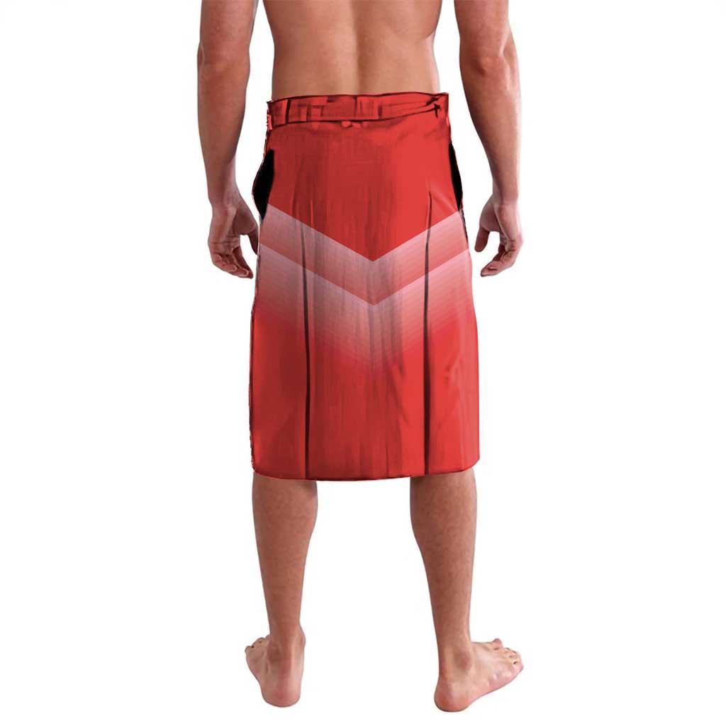 Custom Bahrain Football Lavalava Muharabi Dilmun Sporty Style - Wonder Print Shop