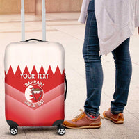 Custom Bahrain Football Luggage Cover Muharabi Dilmun Sporty Style - Wonder Print Shop
