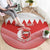 Custom Bahrain Football Round Carpet Muharabi Dilmun Sporty Style