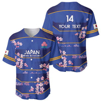 Custom Japan Rugby Baseball Jersey Go Brave Blossoms - Wonder Print Shop