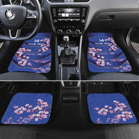 Custom Japan Rugby Car Mats Go Brave Blossoms - Wonder Print Shop