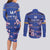 Custom Japan Rugby Couples Matching Long Sleeve Bodycon Dress and Long Sleeve Button Shirt Go Brave Blossoms - Wonder Print Shop
