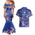 Custom Japan Rugby Couples Matching Mermaid Dress and Hawaiian Shirt Go Brave Blossoms - Wonder Print Shop
