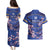 Custom Japan Rugby Couples Matching Puletasi and Hawaiian Shirt Go Brave Blossoms - Wonder Print Shop