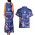 Custom Japan Rugby Couples Matching Tank Maxi Dress and Hawaiian Shirt Go Brave Blossoms - Wonder Print Shop