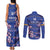 Custom Japan Rugby Couples Matching Tank Maxi Dress and Long Sleeve Button Shirt Go Brave Blossoms - Wonder Print Shop