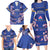 Custom Japan Rugby Family Matching Long Sleeve Bodycon Dress and Hawaiian Shirt Go Brave Blossoms - Wonder Print Shop
