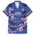 Custom Japan Rugby Family Matching Long Sleeve Bodycon Dress and Hawaiian Shirt Go Brave Blossoms - Wonder Print Shop