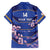 Custom Japan Rugby Family Matching Long Sleeve Bodycon Dress and Hawaiian Shirt Go Brave Blossoms - Wonder Print Shop