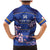 Custom Japan Rugby Family Matching Mermaid Dress and Hawaiian Shirt Go Brave Blossoms - Wonder Print Shop