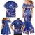 Custom Japan Rugby Family Matching Mermaid Dress and Hawaiian Shirt Go Brave Blossoms - Wonder Print Shop