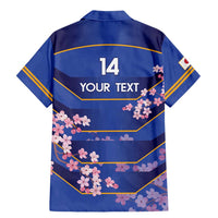 Custom Japan Rugby Family Matching Mermaid Dress and Hawaiian Shirt Go Brave Blossoms - Wonder Print Shop