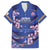 Custom Japan Rugby Family Matching Off The Shoulder Long Sleeve Dress and Hawaiian Shirt Go Brave Blossoms - Wonder Print Shop