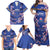 Custom Japan Rugby Family Matching Off Shoulder Maxi Dress and Hawaiian Shirt Go Brave Blossoms - Wonder Print Shop