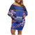 Custom Japan Rugby Family Matching Off Shoulder Short Dress and Hawaiian Shirt Go Brave Blossoms - Wonder Print Shop