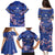 Custom Japan Rugby Family Matching Puletasi and Hawaiian Shirt Go Brave Blossoms - Wonder Print Shop