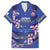 Custom Japan Rugby Family Matching Short Sleeve Bodycon Dress and Hawaiian Shirt Go Brave Blossoms - Wonder Print Shop