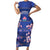 Custom Japan Rugby Family Matching Short Sleeve Bodycon Dress and Hawaiian Shirt Go Brave Blossoms - Wonder Print Shop