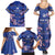 Custom Japan Rugby Family Matching Summer Maxi Dress and Hawaiian Shirt Go Brave Blossoms - Wonder Print Shop