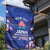 Custom Japan Rugby Garden Flag Go Brave Blossoms - Wonder Print Shop