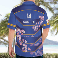 Custom Japan Rugby Hawaiian Shirt Go Brave Blossoms - Wonder Print Shop