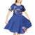 Custom Japan Rugby Kid Short Sleeve Dress Go Brave Blossoms - Wonder Print Shop