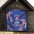 Custom Japan Rugby Quilt Go Brave Blossoms - Wonder Print Shop