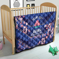 Custom Japan Rugby Quilt Go Brave Blossoms - Wonder Print Shop
