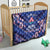 Custom Japan Rugby Quilt Go Brave Blossoms - Wonder Print Shop