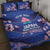 Custom Japan Rugby Quilt Bed Set Go Brave Blossoms - Wonder Print Shop