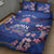 Custom Japan Rugby Quilt Bed Set Go Brave Blossoms - Wonder Print Shop
