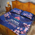 Custom Japan Rugby Quilt Bed Set Go Brave Blossoms - Wonder Print Shop