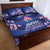 Custom Japan Rugby Quilt Bed Set Go Brave Blossoms - Wonder Print Shop