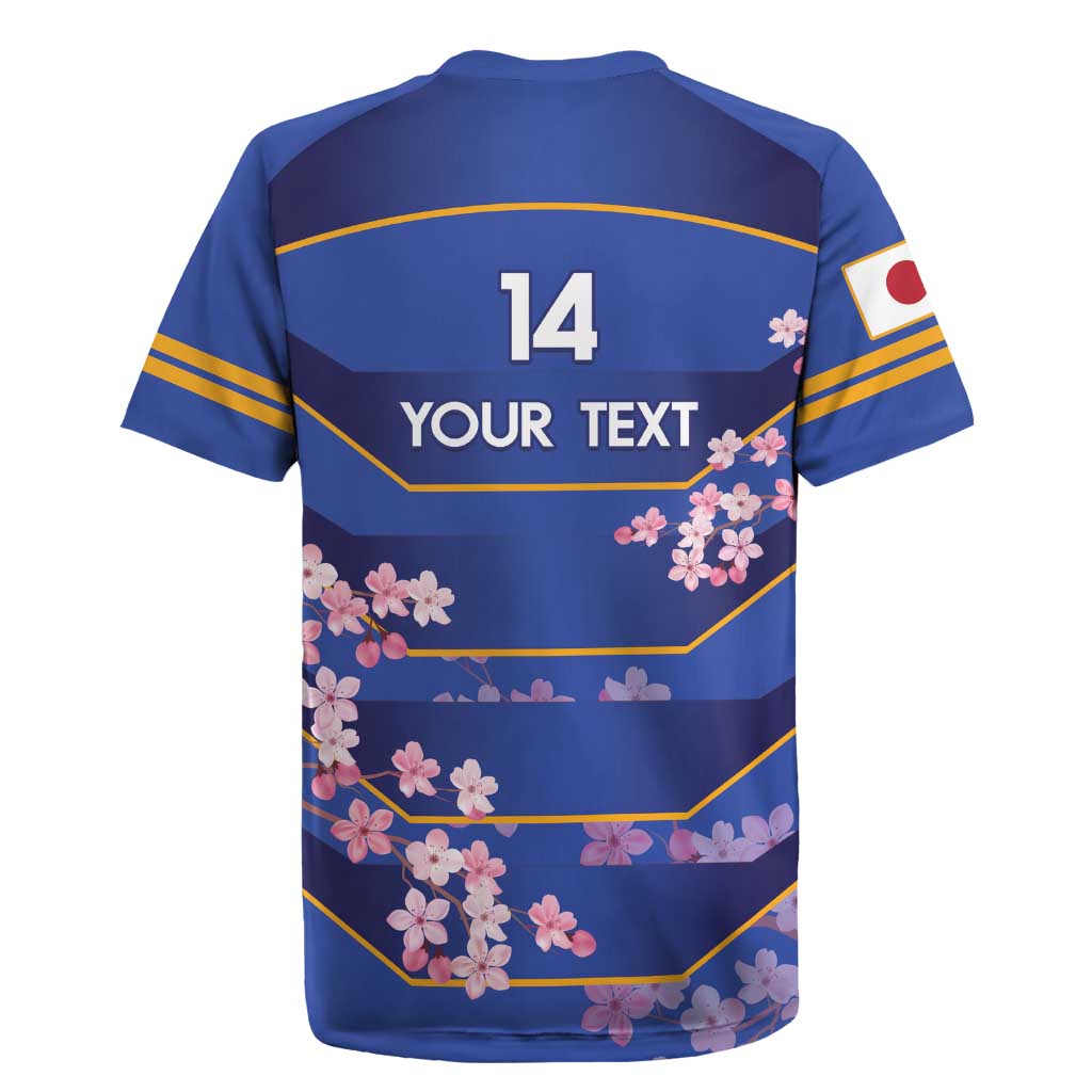 Custom Japan Rugby Rugby Jersey Go Brave Blossoms - Wonder Print Shop
