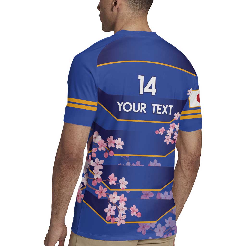 Custom Japan Rugby Rugby Jersey Go Brave Blossoms - Wonder Print Shop