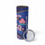 Custom Japan Rugby Skinny Tumbler Go Brave Blossoms - Wonder Print Shop