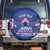 Custom Japan Rugby Spare Tire Cover Go Brave Blossoms - Wonder Print Shop