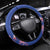 Japan Rugby Steering Wheel Cover Go Brave Blossoms - Wonder Print Shop