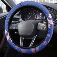 Japan Rugby Steering Wheel Cover Go Brave Blossoms - Wonder Print Shop