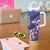 Custom Japan Rugby Tumbler With Handle Go Brave Blossoms - Wonder Print Shop