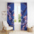 Custom Japan Rugby Window Curtain Go Brave Blossoms - Wonder Print Shop