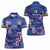 Custom Japan Rugby Women Polo Shirt Go Brave Blossoms - Wonder Print Shop