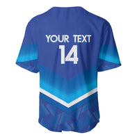 Custom Kuwait Football Baseball Jersey Al-Azraq Sporty Style - Wonder Print Shop
