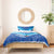Custom Kuwait Football Bedding Set Al-Azraq Sporty Style - Wonder Print Shop