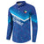 Custom Kuwait Football Button Sweatshirt Al-Azraq Sporty Style - Wonder Print Shop