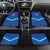 Custom Kuwait Football Car Mats Al-Azraq Sporty Style - Wonder Print Shop