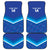 Custom Kuwait Football Car Mats Al-Azraq Sporty Style - Wonder Print Shop